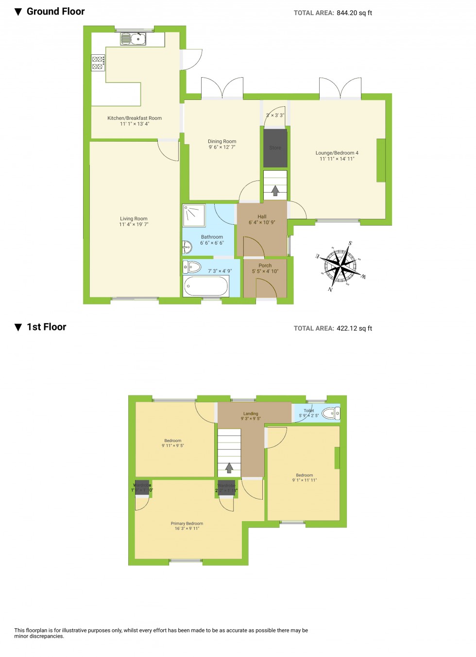 Floorplan for Llanharry, Pontyclun, Mid Glamorgan